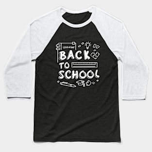 back to school icon handraw Baseball T-Shirt